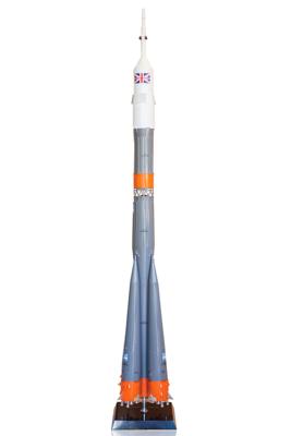 Lot #9875 Soyuz TM-12 Rocket Model - Image 1