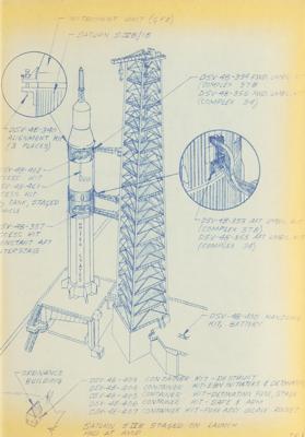 Lot #9603 Saturn S-IVB Operations Blueprints - Image 6