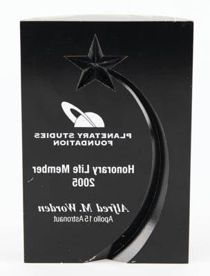 Lot #9459 Al Worden's Membership Award from the Planetary Studies Foundation - Image 2