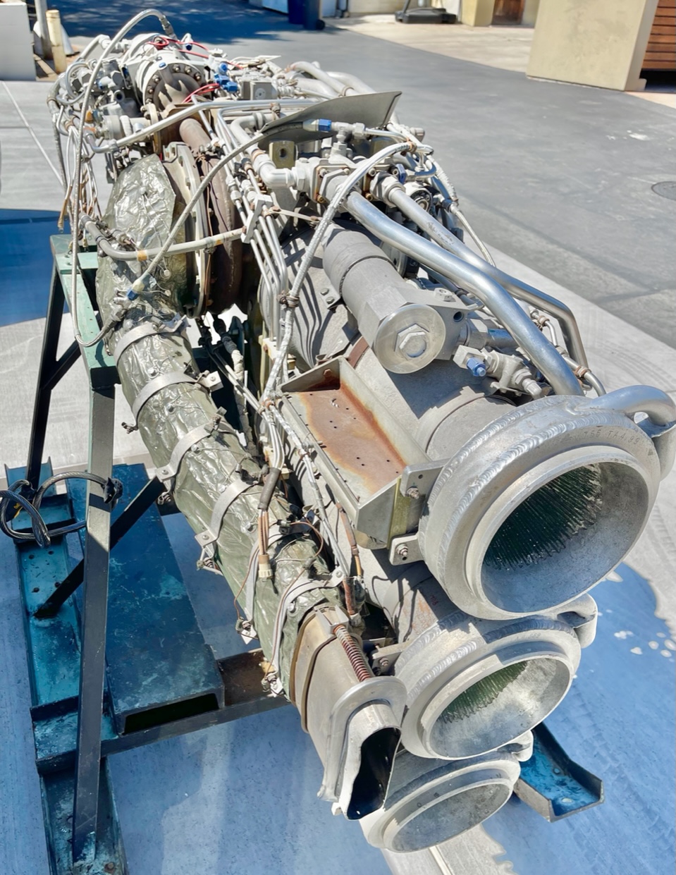 Lot #9848 GAM-63 RASCAL Bell XLR-67-BA-1 Rocket Engine - Image 1