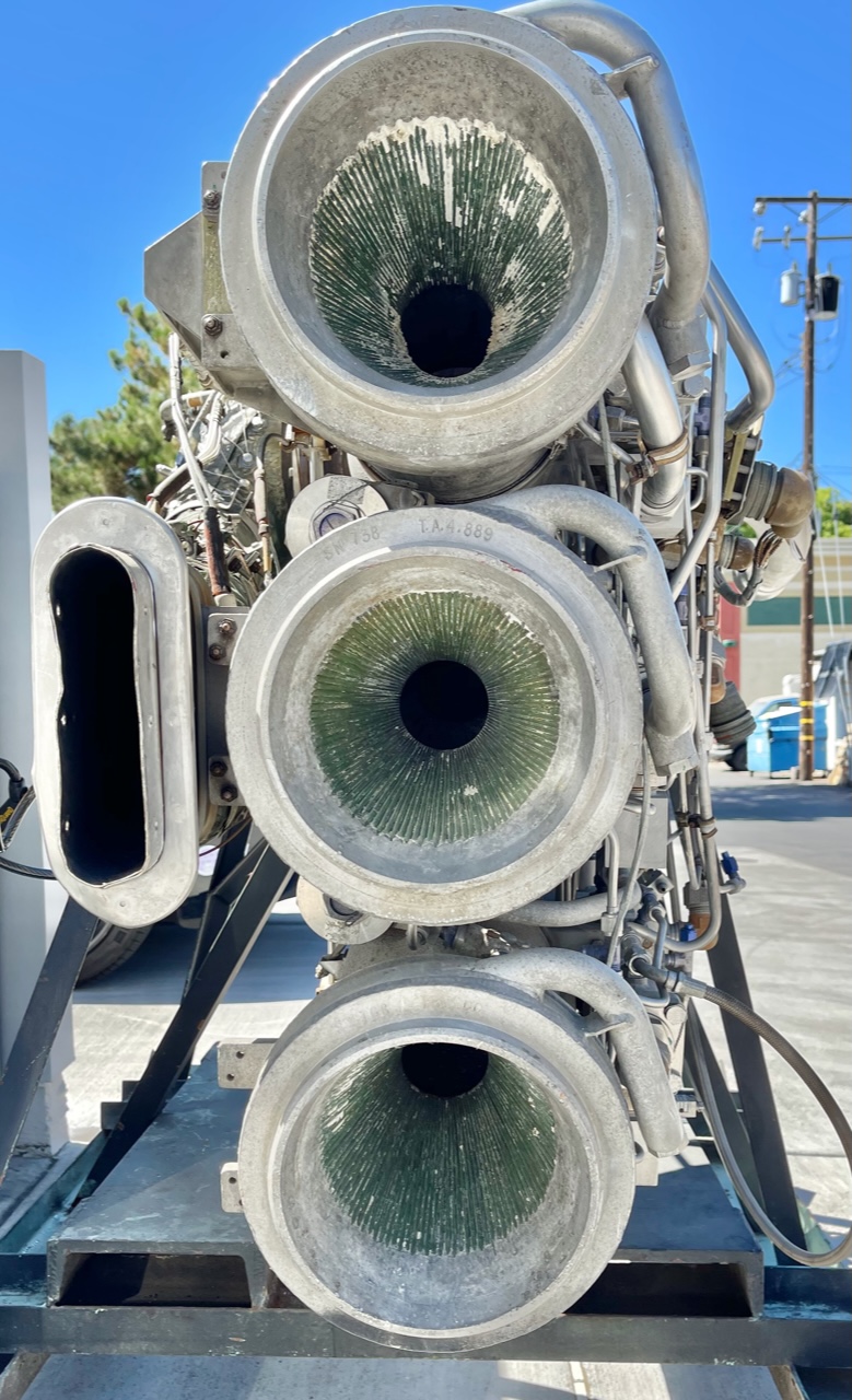 Lot #9848 GAM-63 RASCAL Bell XLR-67-BA-1 Rocket Engine - Image 6