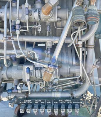 Lot #9848 GAM-63 RASCAL Bell XLR-67-BA-1 Rocket Engine - Image 4