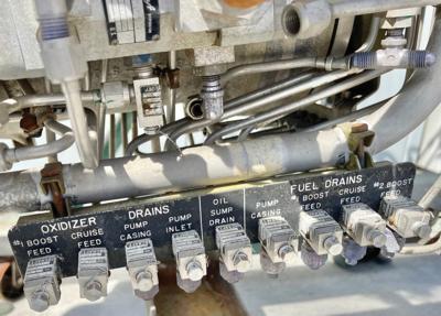 Lot #9848 GAM-63 RASCAL Bell XLR-67-BA-1 Rocket Engine - Image 10