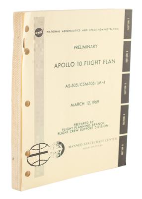 Lot #9252 Apollo 10 Flight Plan - Image 1