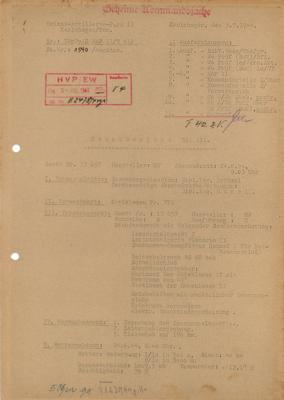 Lot #9051 Peenemunde: German V-2 Rocket Test Report - Image 1