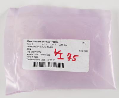 Lot #9643 Apollo Interval Timer - Image 3