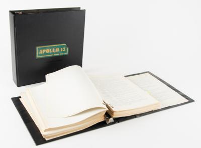 Lot #9419 Apollo 13 Original Complete 'News Center' Mission Transcript - Image 1