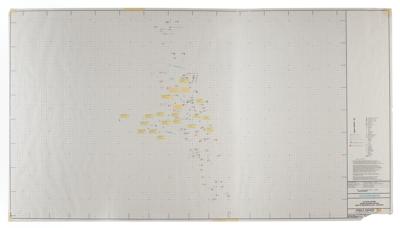 Lot #9091 Curt Newport's Liberty Bell 7 Recovery Dive Planning Chart - Image 1