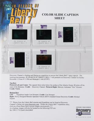 Lot #9092 Curt Newport's Discovery Channel 'Liberty Bell 7' Press Kit - Image 2