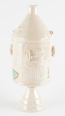 Lot #9326 Apollo 11 Command/Service Module Red Wine Decanter - Image 2