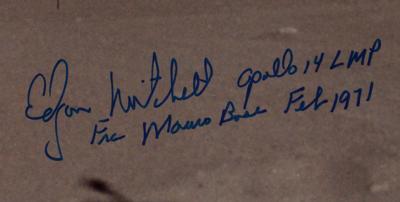 Lot #9431 Edgar Mitchell Signed Photograph - Image 2