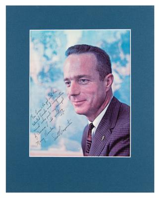 Lot #9099 Scott Carpenter Signed Photograph - Image 2