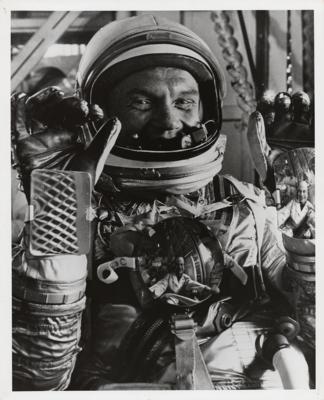 Lot #9086 John Glenn (6) Original Photographs - Image 1