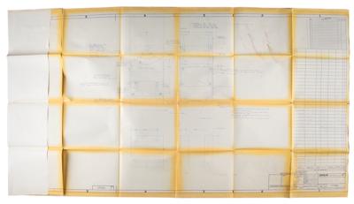Lot #9017 Douglas Aircraft Cylinder, Pan and Instrumentation Blueprint - Image 2