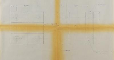 Lot #9017 Douglas Aircraft Cylinder, Pan and Instrumentation Blueprint - Image 5
