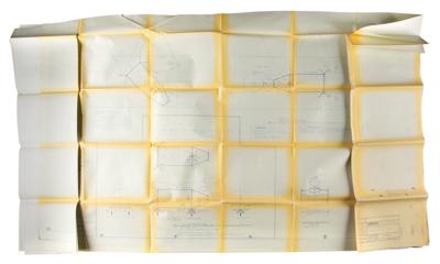 Lot #9606 Saturn S-IVB Transportration Plan Blueprint - Image 1