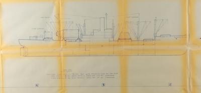 Lot #9606 Saturn S-IVB Transportration Plan Blueprint - Image 5