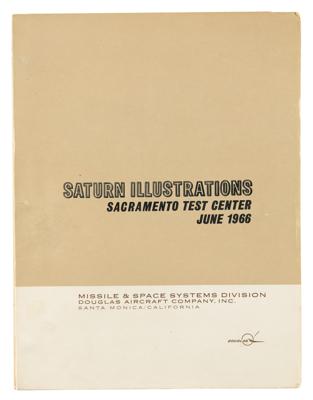 Lot #9610 Saturn Rocket Illustrations Manual - Image 1