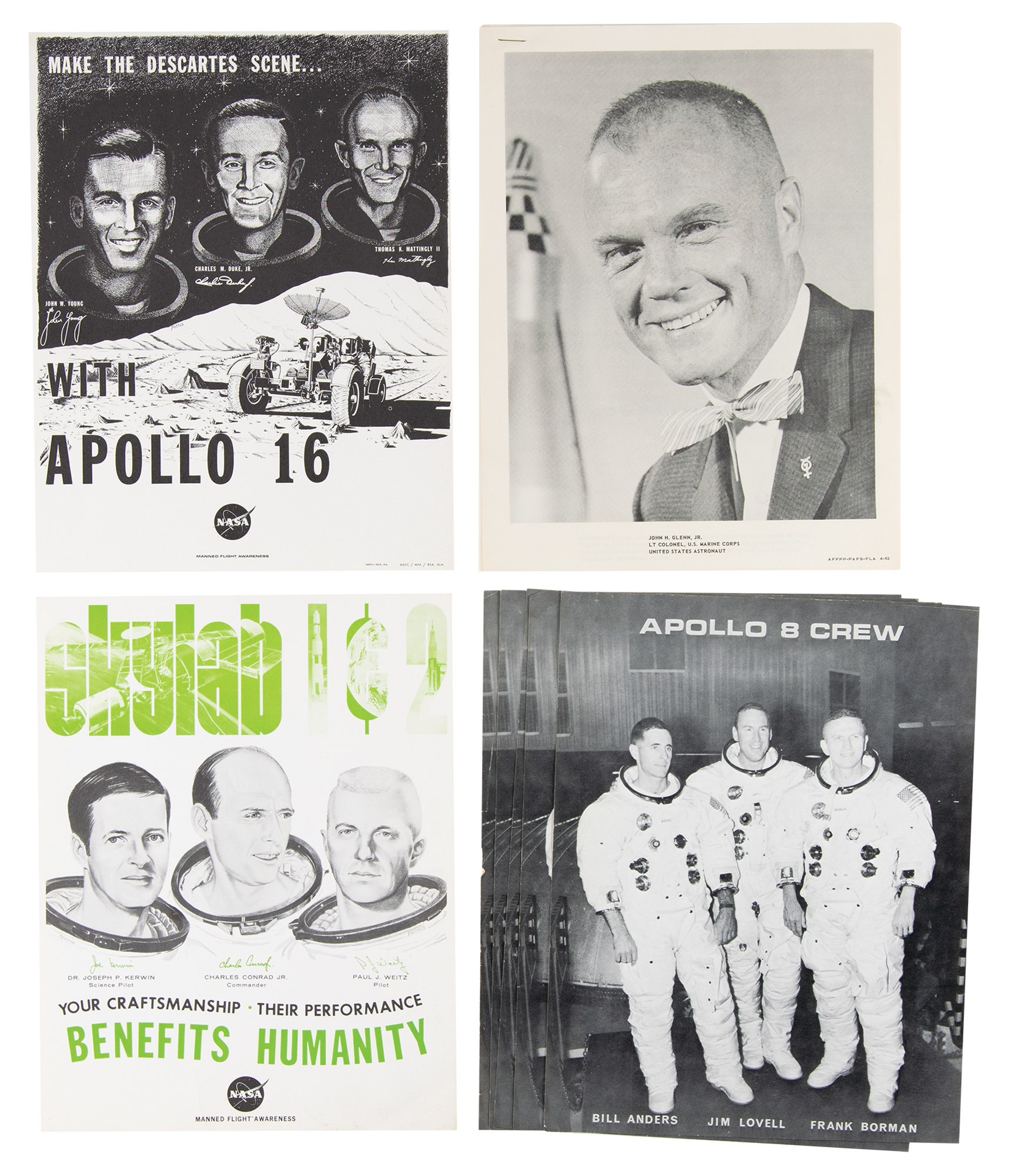 Lot #9611 NASA Ephemera: Mercury, Apollo, and Skylab - Image 2