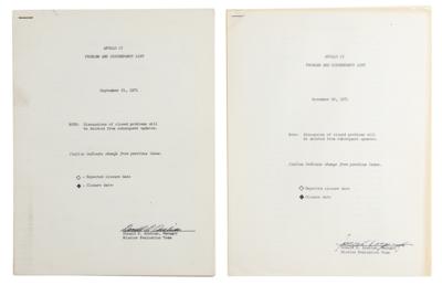 Lot #9463 Apollo 15 Problem and Discrepancy Lists - Image 1