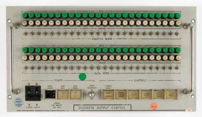 Lot #9647 NASA Discrete Output Control Panel - Image 1