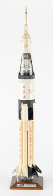 Lot #9873 Saturn IB Rocket Model with Apollo CSM/LM Payload - Image 1