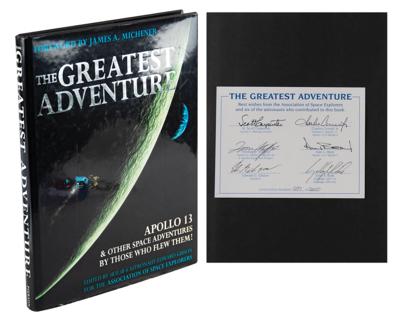 Lot #9585 Astronauts Signed Book - Image 1