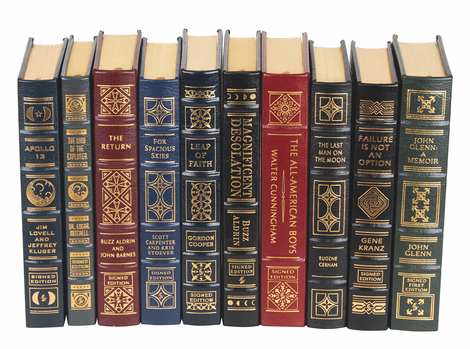 Lot #9574 Astronauts (11) Signed Books