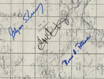 Lot #9695 Flight Directors Signed Apollo 8 Lunar Photography Index - Image 1
