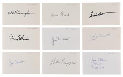 Lot #9587 Astronauts, Test Pilots, and Mission Specialists (100) Signatures - Image 1