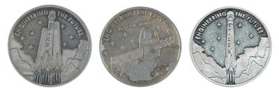 Lot #9894 SpaceX Engineering the Future Employee Medallions (3) - Image 1