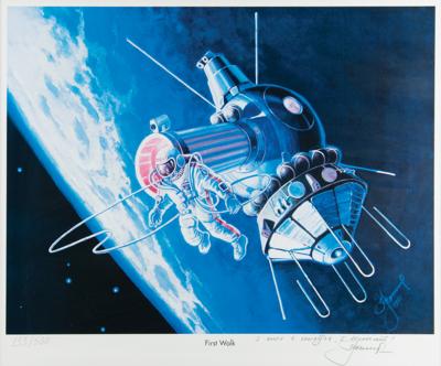Lot #9908 Alexei Leonov Signed Print - Image 1