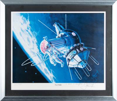 Lot #9908 Alexei Leonov Signed Print - Image 2