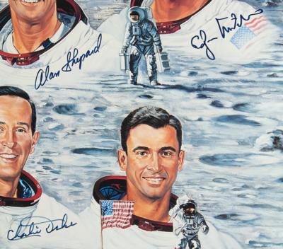Lot #9572 Moonwalkers (9) Signed Lithograph by Ron Lewis - Image 4