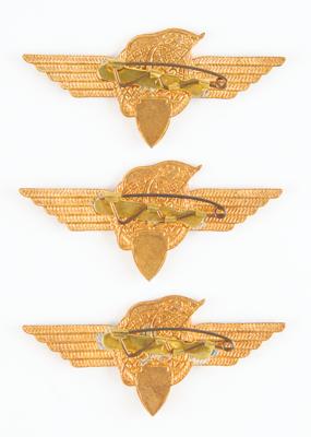 Lot #9912 Soviet Cosmonaut Wings - Set of (3) - Image 2