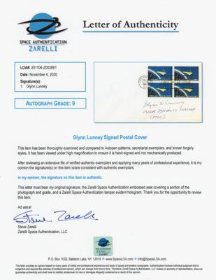 Lot #9710 Glynn S. Lunney (2) Signed Covers - Image 3