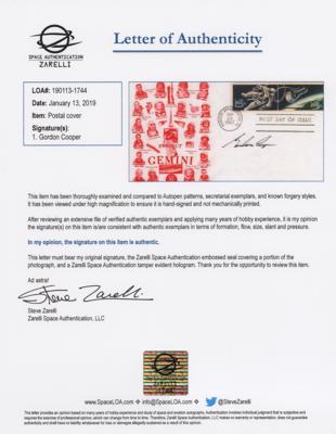 Lot #9148 Gordon Cooper Signed FDC - Image 2