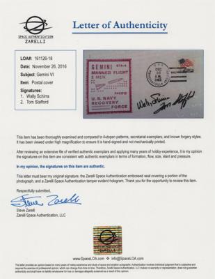 Lot #9153 Gemini 6 (2) Signed Covers - Image 3