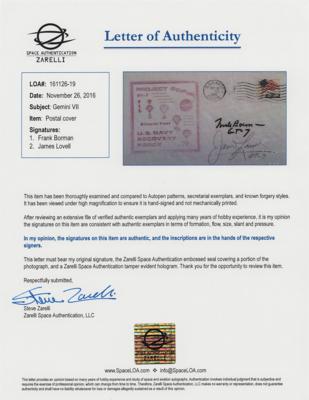 Lot #9154 Gemini 7 (2) Signed Recovery Covers - Image 2