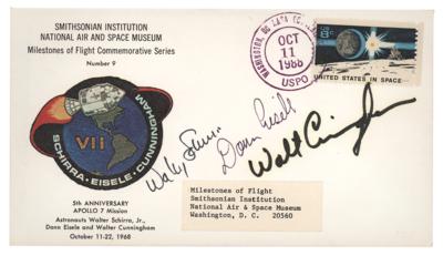 Lot #9189 Apollo 7 Signed Cover - Image 1