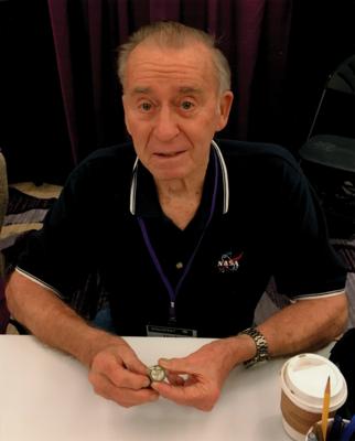 Lot #9178 Walt Cunningham's Apollo 7 Flown Robbins Medallion - Image 4