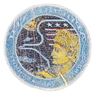Lot #9556 Gene Cernan's Apollo 17 'EC' Initialed Crew Patch - Image 2