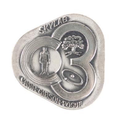 Lot #9717 Tom Stafford's Skylab 4 Robbins Medallion - Image 1