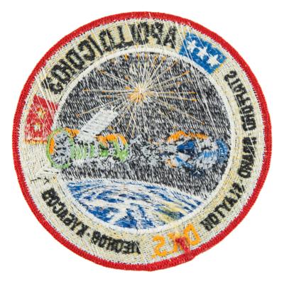 Lot #9752 Apollo-Soyuz 'DKS' Initialed Crew Patch - Image 2