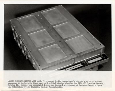 Lot #9179 Apollo 7 Raytheon Mission Analyzer Press Kit - Image 5