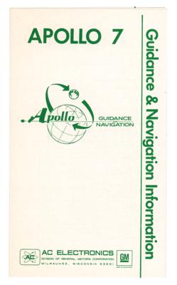 Lot #9179 Apollo 7 Raytheon Mission Analyzer Press Kit - Image 8