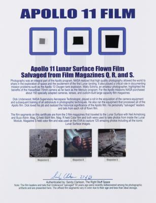 Lot #9273 Apollo 11 Lunar Surface Film (Attested as Flown) - Image 1