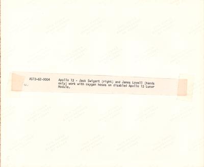 Lot #9397 Fred Haise Signed Photograph - Image 2