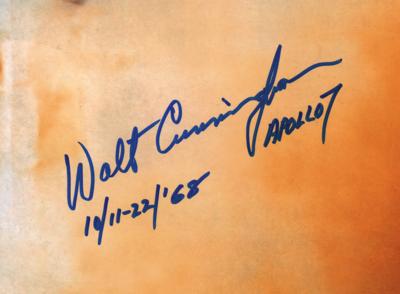Lot #9191 Walt Cunningham Oversized Signed Photograph - Image 2