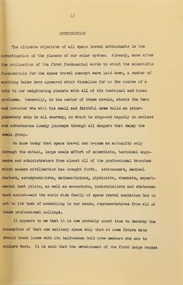 Lot #9697 Wernher von Braun 'The Mars Project' Report - Image 3